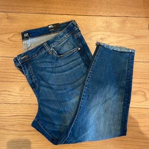 KUT 20W “Connie” Ankle Skinny Blue Jeans, new, never worn, tags still on